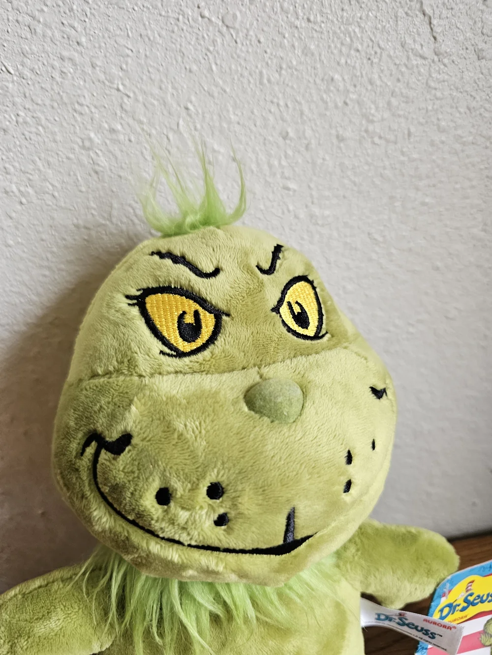 Dr. Seuss The Grinch Plush Toy Stole Christmas 9 Inch New